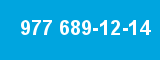 977 689-12-14 977 689-12-14